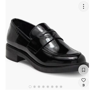 Brand New w/o box Steven Madden Patent Leather Loafers Women’s 9.5 Black